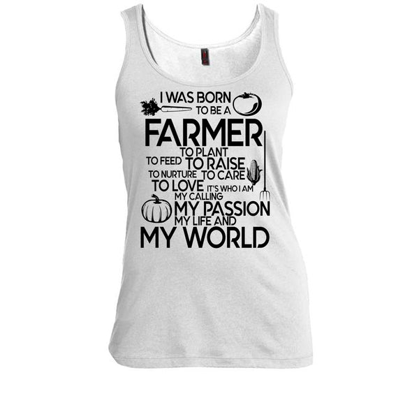 I Was Born To Be A Farmer T Shirt, I'm A Farmer T Shirt, Awesome t-shirts