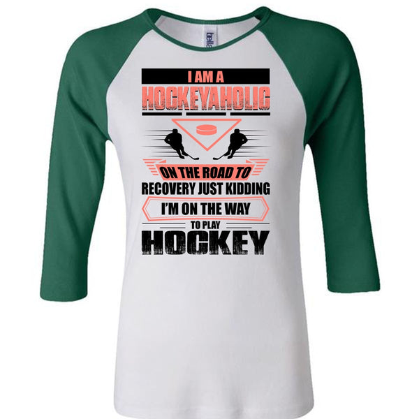I Am A Hockeyaholic T Shirt, I Love Hockey T Shirt, Awesome T-Shirts