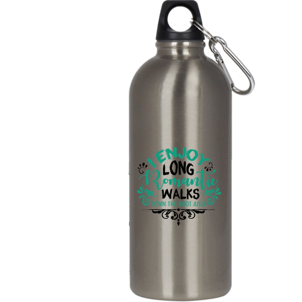 I Enjoy Long Romantic 20 oz Stainless Steel Bottle,Cool Couple Outdoor Sports Water Bottle