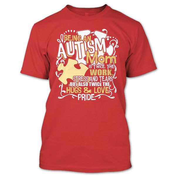Being An Autism Mom T Shirt, I'm Autism Mom T Shirt