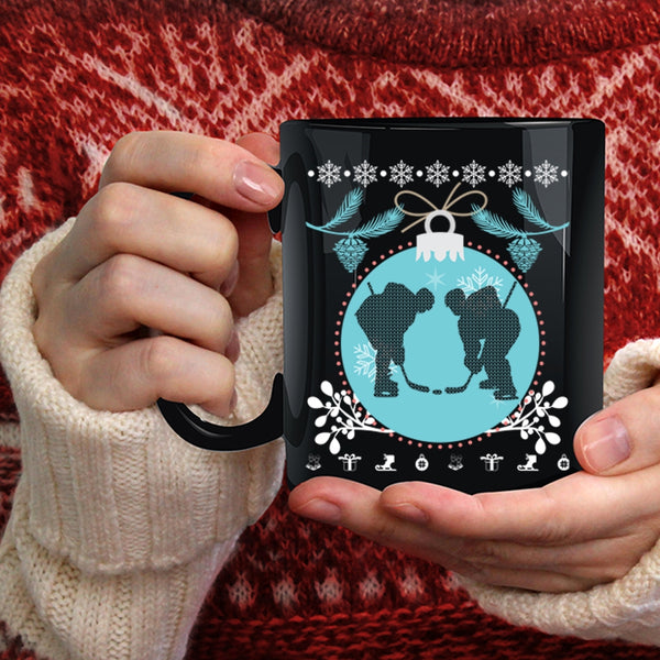 Cool Hockey Coffee Mug, Christmas Family Vacation Coffee Cup
