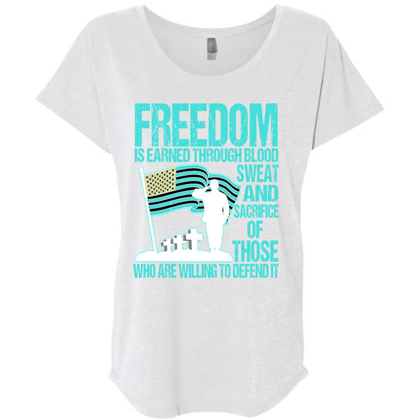 Freedom Is Earned T Shirt, I Love Veteran T Shirt, Awesome T-Shirts