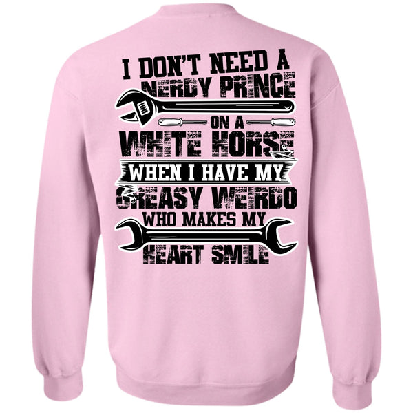 I Love Mechanic T Shirt, Makes My Heart Smile Sweatshirt