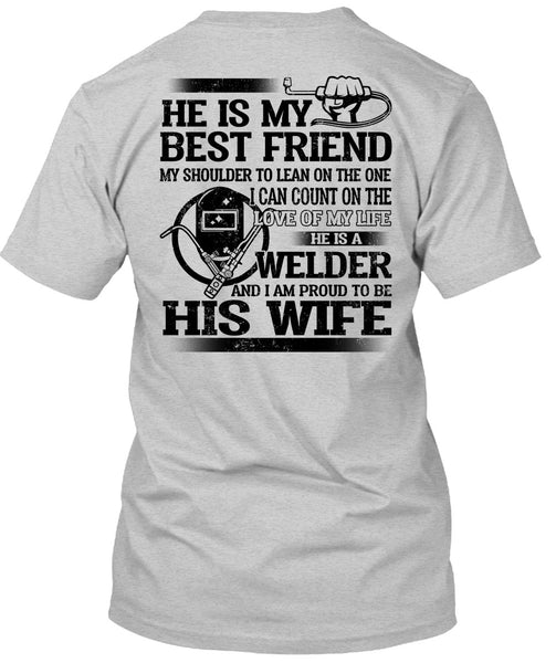 I Am Proud To Be His Wife T Shirt, I Love My Wife T Shirt