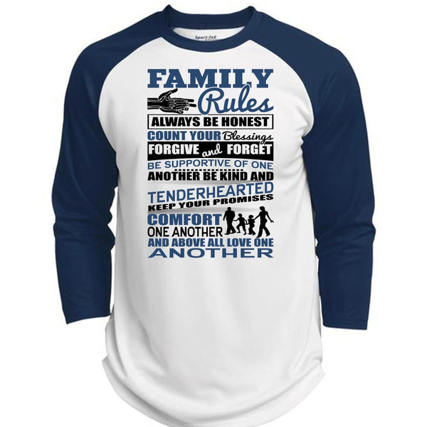 Family Rules T Shirt, I Love Papa T Shirt, Awesome T-Shirts  (Polyester Game Baseball Jersey)
