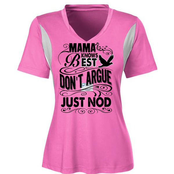 Mama Knows Best Don't Argue Just Nod T Shirt, I Love Mom T Shirt, Awesome T-Shirts