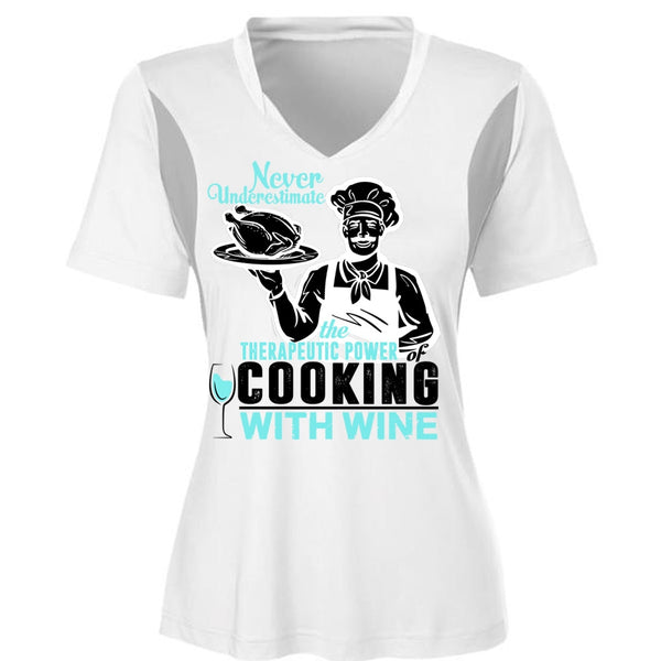 Cooking With Wine T Shirt, I Love Cooking T Shirt, Awesome T-Shirts