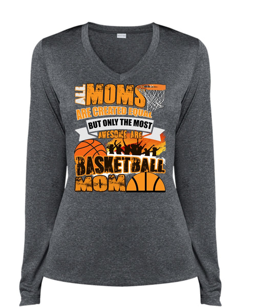 All Moms Are Created Equal T Shirt, Basketball Mom T Shirt