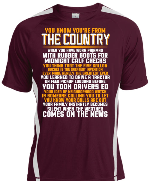 You're From The Country T Shirt, Being A Veteran T Shirt, Cool Shirt