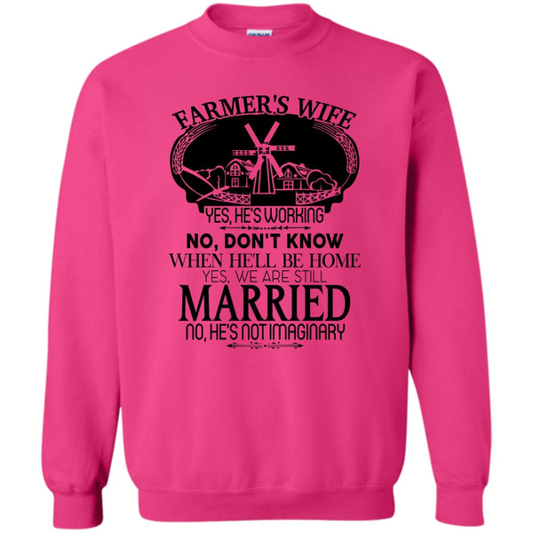 Gift For Farmer's Wife T Shirt, Farmer's Wife Sweatshirt