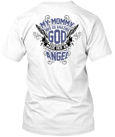 A black t-shirt with the shopify logo