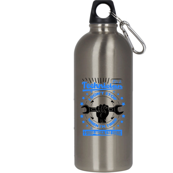 I'm A Technician 20 oz Stainless Steel Bottle,Funny Gift For Technicians Outdoor Sports Water Bottle