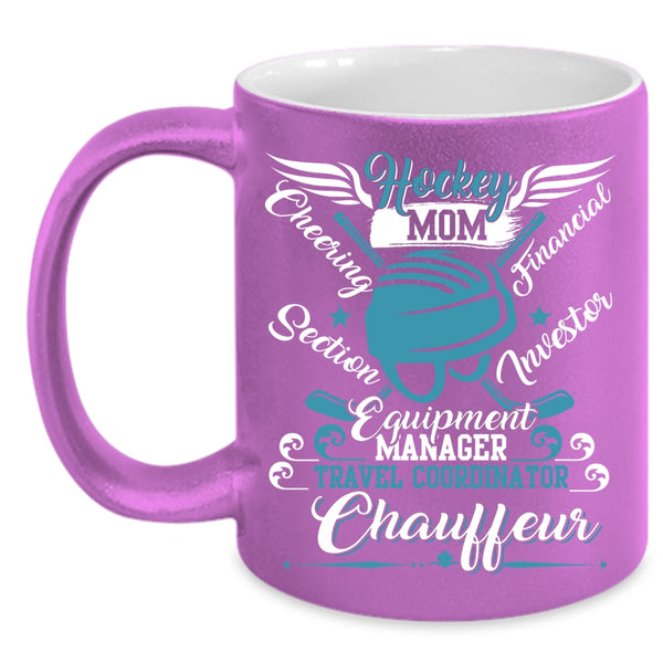 Hockey Mom Coffee Mug, Funny Gift For Hockey Mom Coffee Cup