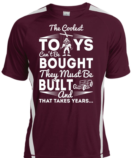 The Coolest Toys T Shirt, They Must Be Built T Shirt, Cool Shirt