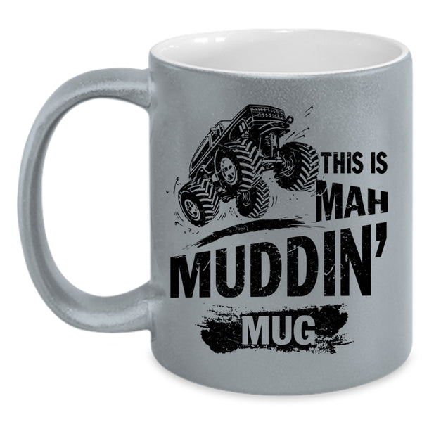 Cool Gift For Son Coffee Mug, This Mah Mudding Accent Mug