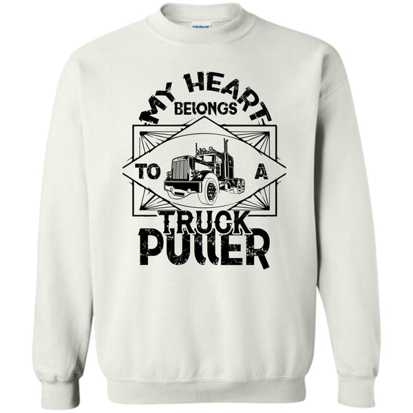 Coolest Trucker Ever T Shirt, My Heart Belongs Sweatshirt