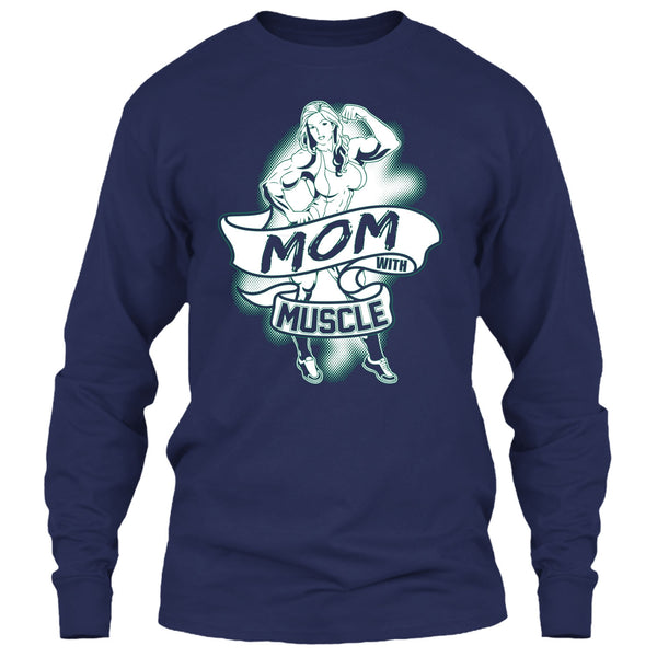 Mom With Muscle T Shirt, Gift For Mom T Shirt