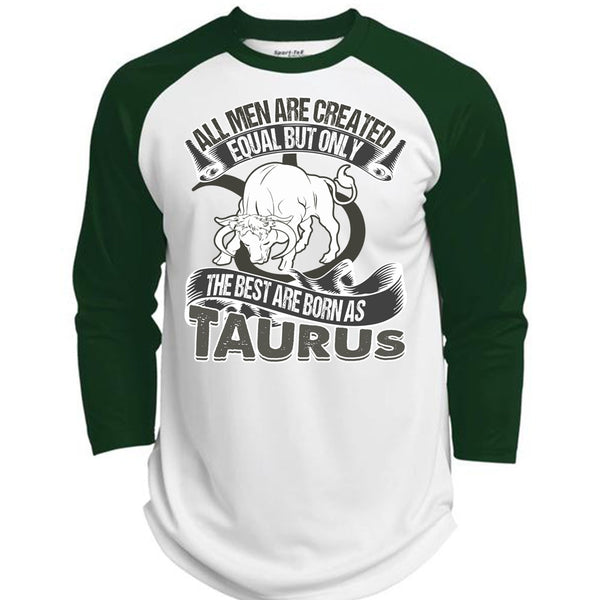 The Best Are Born As Taurus T Shirt, I Love Taurus T Shirt, Awesome T-Shirts  (Polyester Game Baseball Jersey)