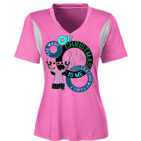 The Magic Of Christmas Is Me Tolerating My Family T Shirt, Winter Holiday T Shirt, Awesome T-Shirts