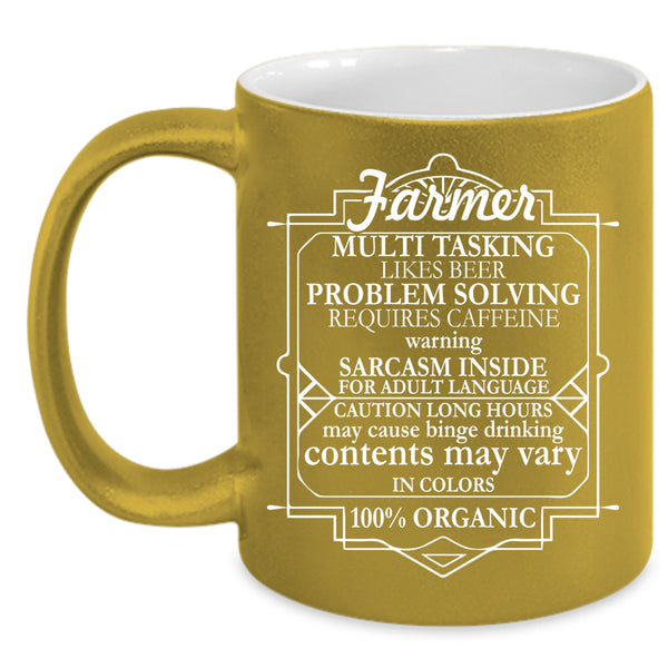 Farmer Coffee Mug, Awesome Gift For Farmer Coffee Cup