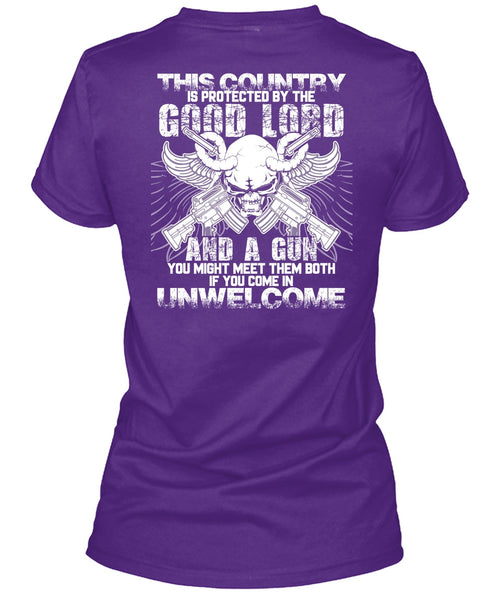 Good Lord And A Gun T Shirt, Being A Gunner T Shirt