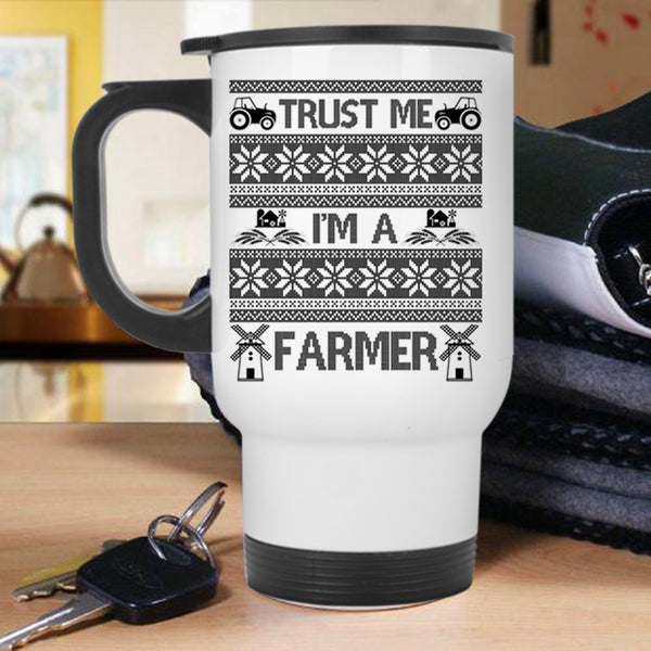 Christmas Gift For Farmer Travel Mug, I'm A Farmer Mug