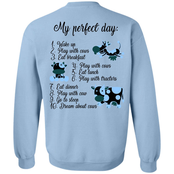 Being A Farmer T Shirt, Wake Up Play With Cows Sweatshirt