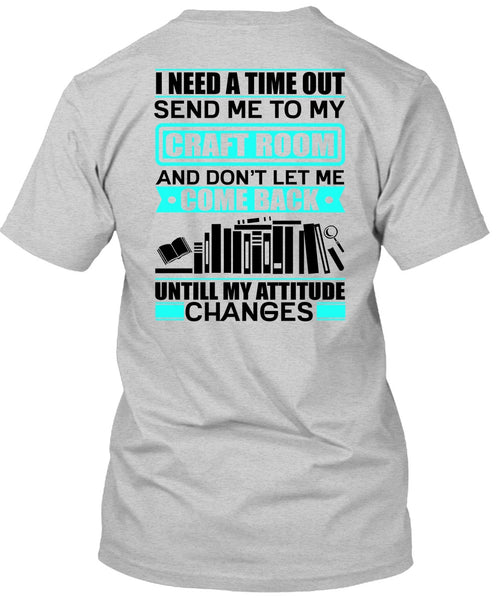 Send Me To My Craft Room T Shirt, I Love Book T Shirt