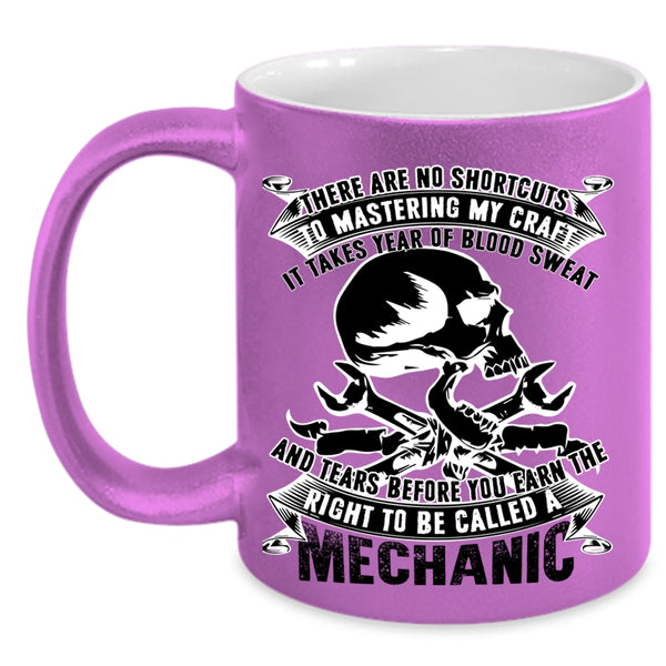 I Raise A Mechanic Coffee Mug, To Be Called A Mechanic Accent Mug