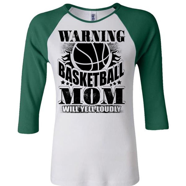 Warning Basketball Mom T Shirt, I Love Basketball T Shirt, Awesome T-Shirts
