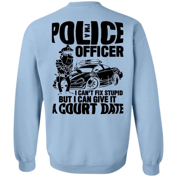 I Love Police T Shirt, I'm A Police Officer Sweatshirt
