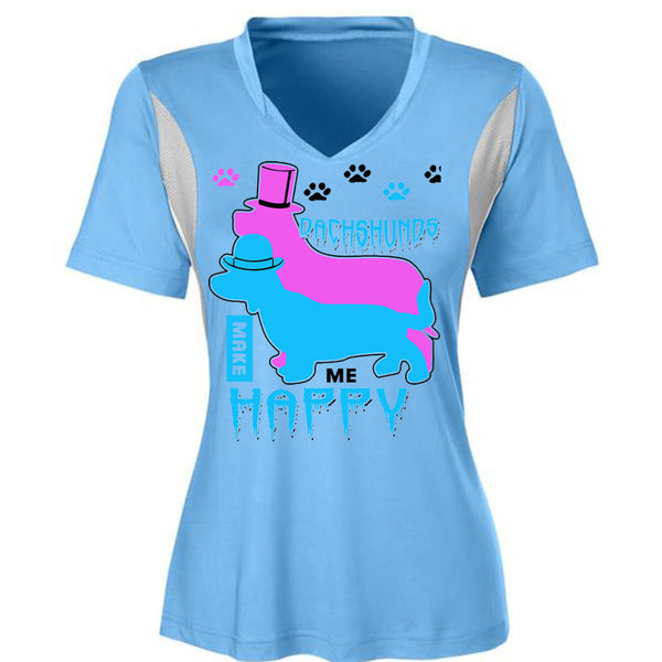 Dachshunds Make Me Happy T Shirt, I Love My Dogs T Shirt, Awesome T-Shirts