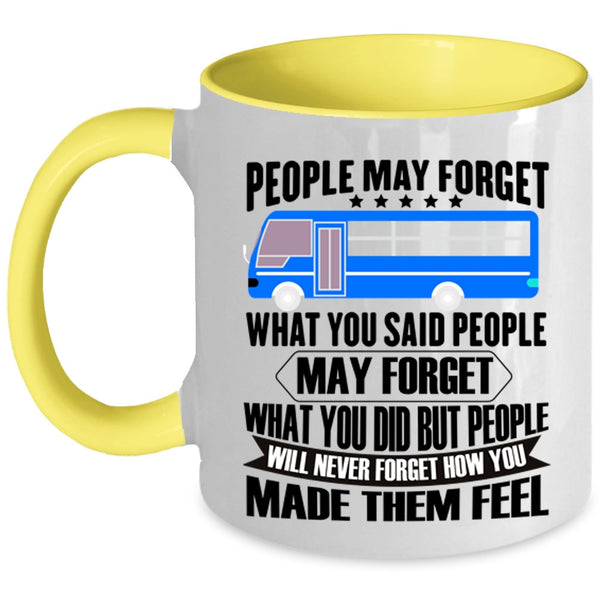 Cool Job Title Coffee Mug, Awesome School Bus Driver Accent Mug