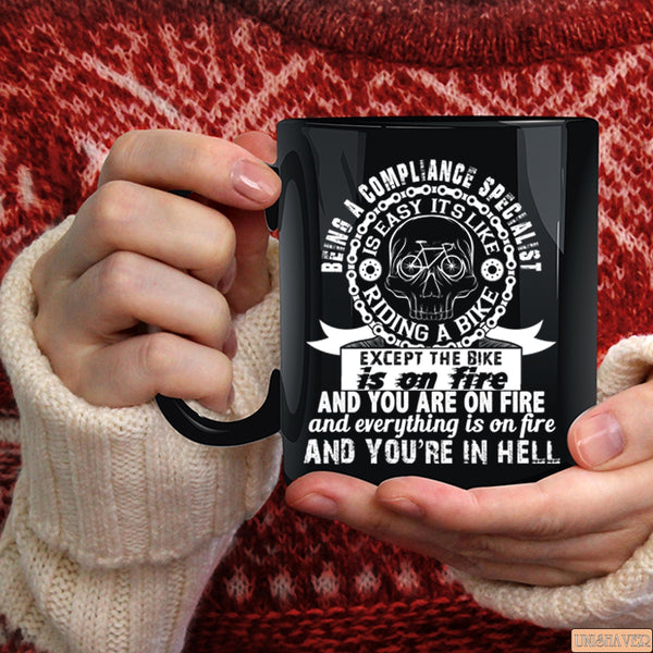 Being A Compliance Specialist Coffee Mug, Gift For Specialist Coffee Cup