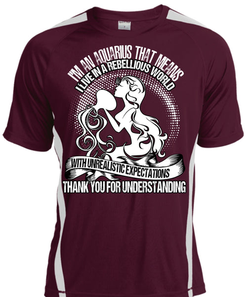 I'm An Aquarius T Shirt, Thank You For Understanding T Shirt, Cool Shirt
