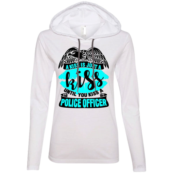 A black t-shirt with the shopify logo