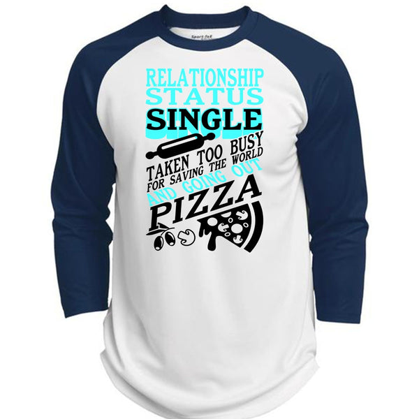 Relationship Status Single T Shirt, I Love My Life T Shirt, Awesome T-Shirts  (Polyester Game Baseball Jersey)