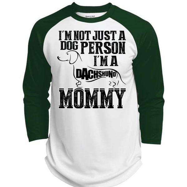 I'm Not Just A Dog Person T Shirt, I Love Mom T Shirt, Awesome T-Shirts  (Polyester Game Baseball Jersey)