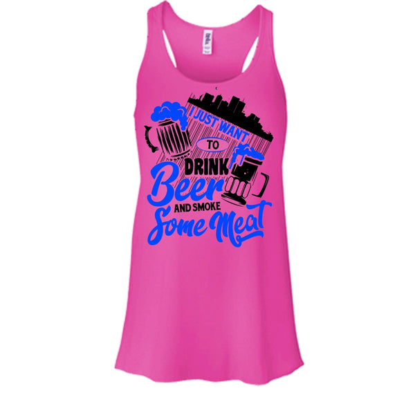 I Just Want To Drink Beer T Shirt, Coolest Beer Drinker Tank Top