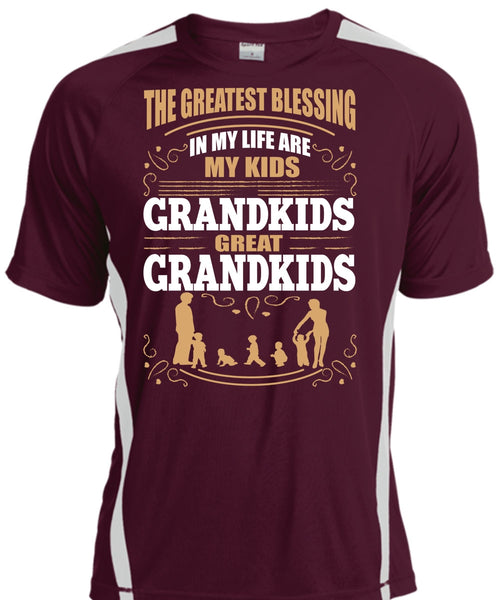My Kids Grandkids Great Grandkids T Shirt, Being A Baby T Shirt, Cool Shirt