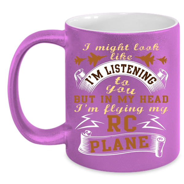 In My Head I'm Flying My RC Plane Coffee Mug, Awesome Pilots Coffee Cup