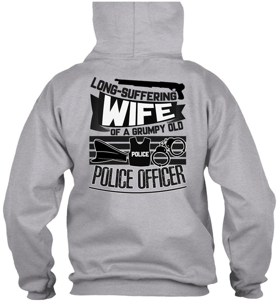 Long-Suffering Wife T Shirt, I Love Police T Shirt