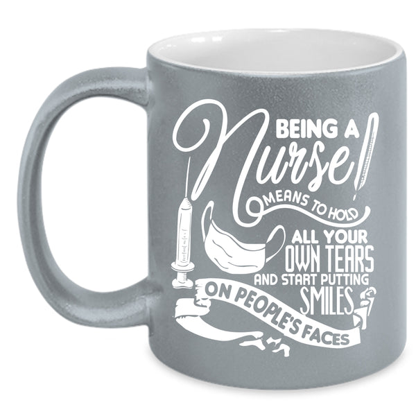 Being A Nurse Coffee Mug, Funny Gift For Nurses Coffee Cup