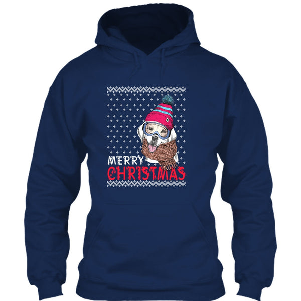 Dog Merry Christmas T Shirt, Coolest Dog Lover T Shirt