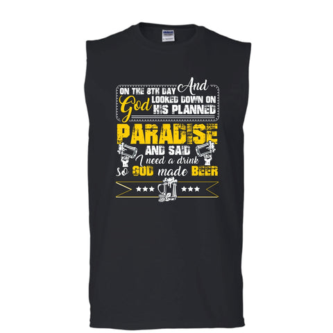 A black t-shirt with the shopify logo