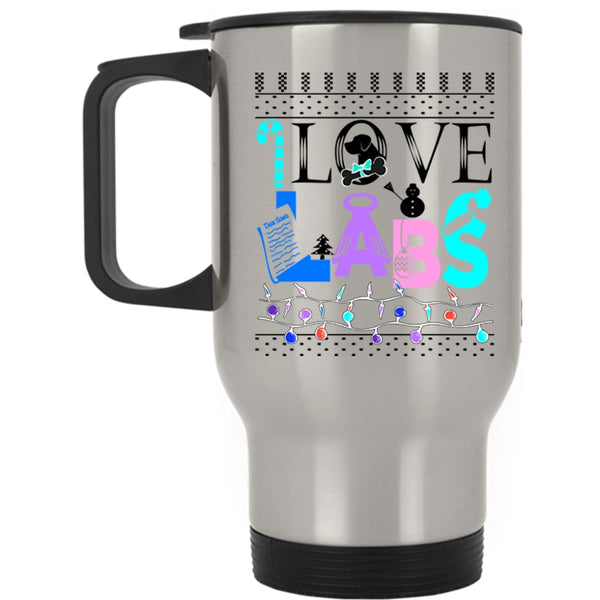 Christmas Gift For Son Travel Mug, Love Labs Mug