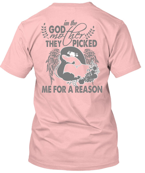 I'm The Godmother T Shirt, I Love Mom T Shirt