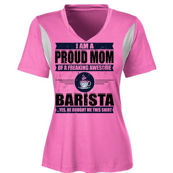 I Am A Proud Mom T Shirt, I Love Barista T Shirt, Awesome T-Shirts