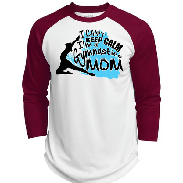 I'm A Gymnastics Mom T Shirt, I Love Mom T Shirt, Awesome T-Shirts  (Polyester Game Baseball Jersey)