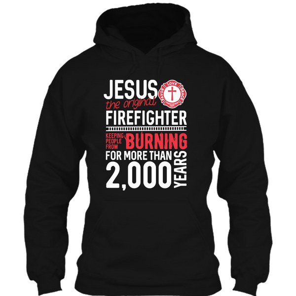 A black t-shirt with the shopify logo